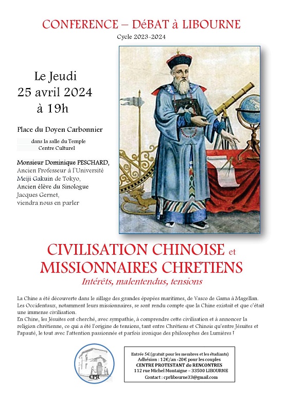 Affiche civilisation chinoise et christianisme définitive Pdf
